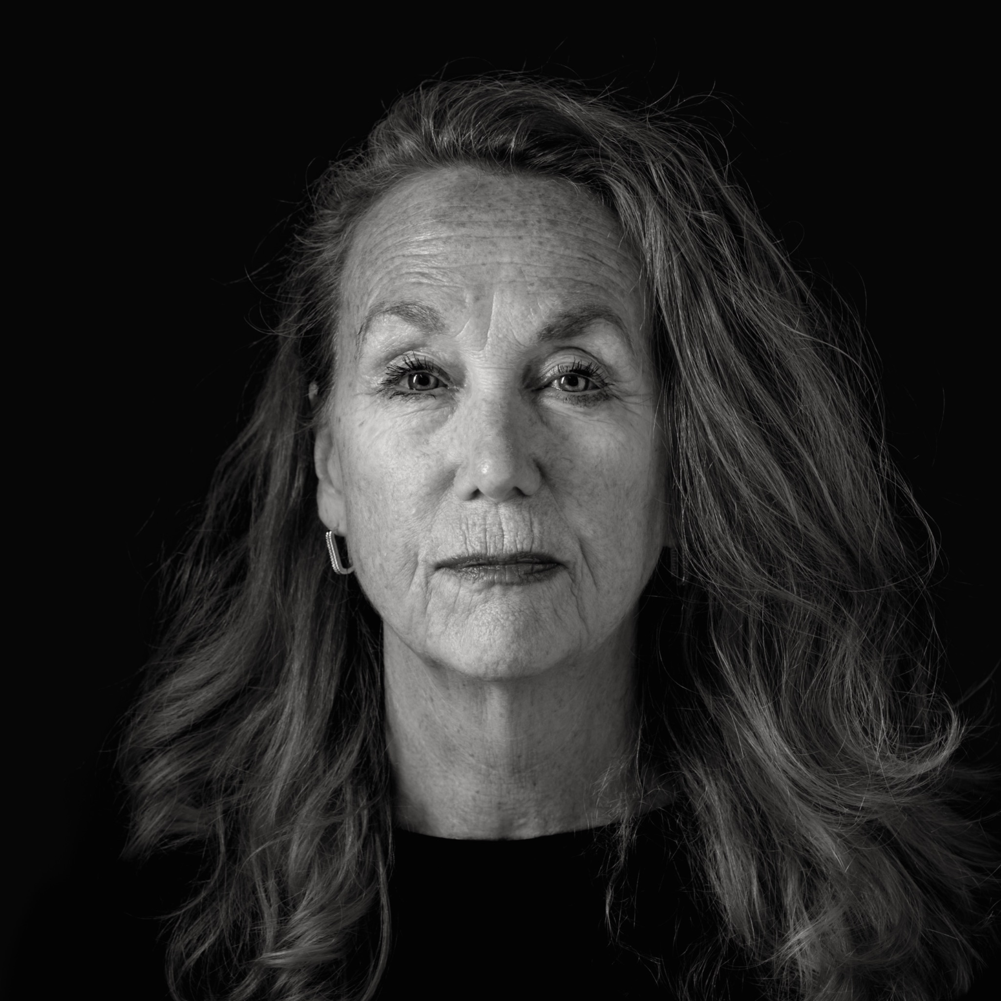 Editoriaal zwart-wit headshot
